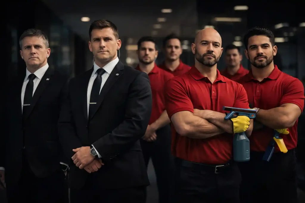 Security and Cleaning Team